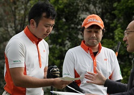 職場の仲間と「ゴルフ№1」を目指して!!  