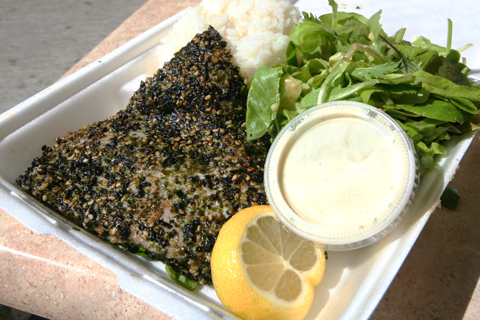 Nico’s at Pier 38でフィッシュ&ビール
