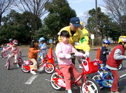 日本サイクリング協会主催 自転車の乗り方教室