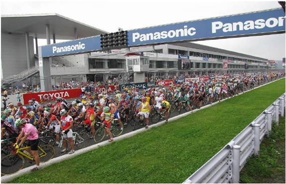 第6回フレンドシップサイクルフェスティバル in富士スピードウェイ     ・ユースロード全国大会2010