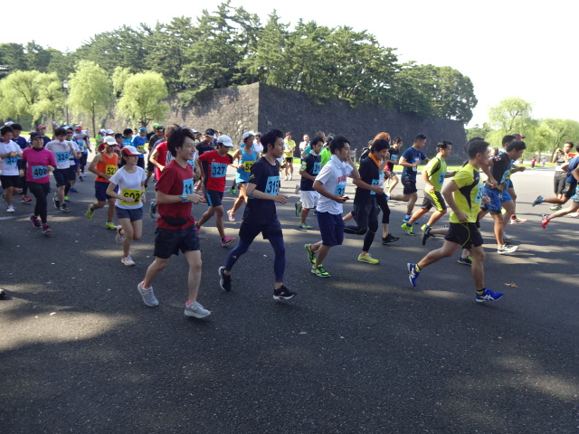 2017皇居 秋のロングラン40K