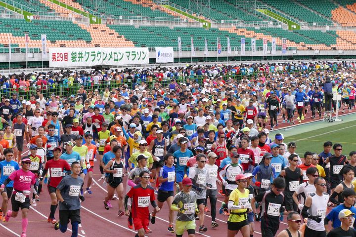 第30回 袋井クラウンメロンマラソン in ECOPA