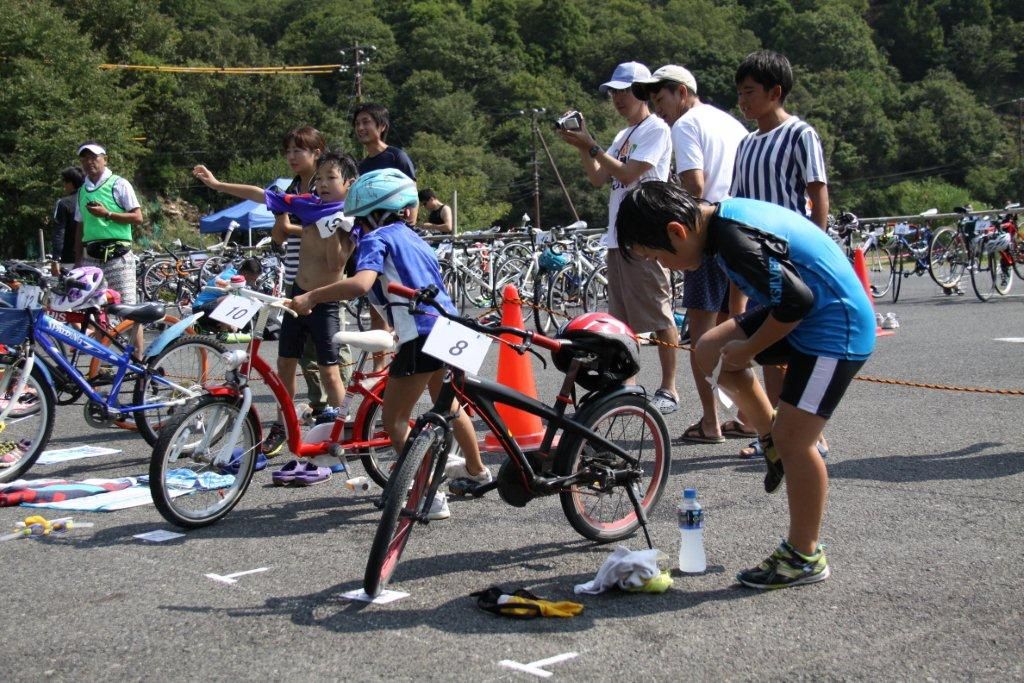 ビギナーズトライアスロンINグリーンピア2018