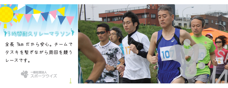 第2回 TAMA3時間耐久リレー