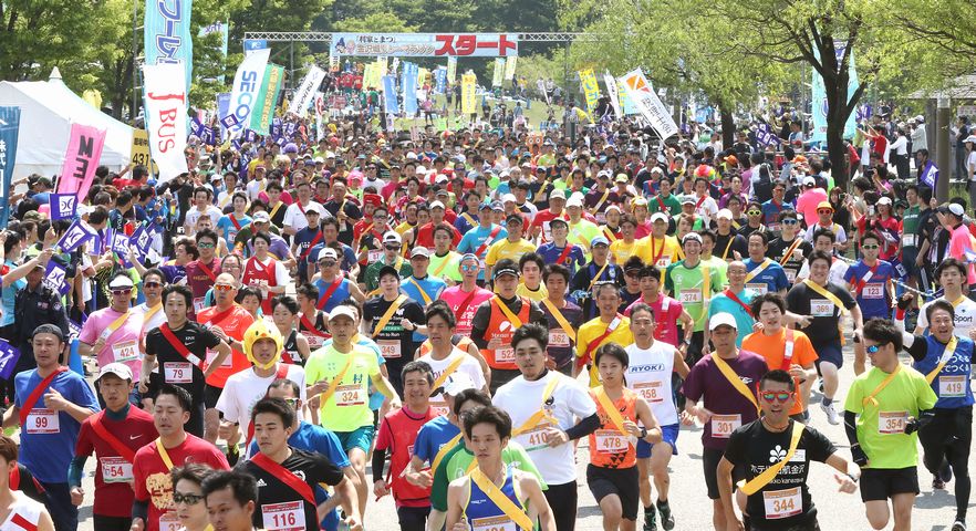 「利家とまつ」金沢城リレーマラソン2020～春の陣～