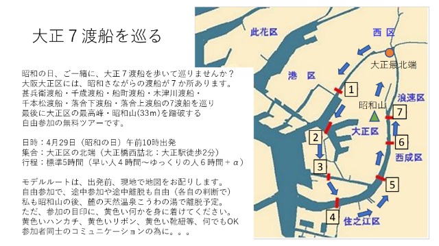 大正7渡船を巡る