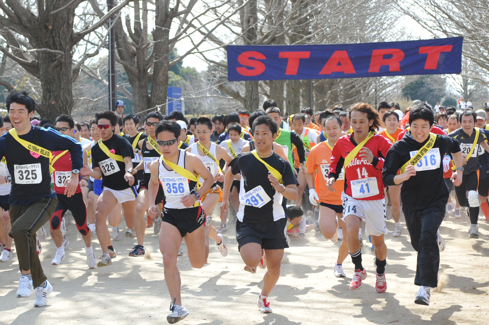 42.195km リレーマラソン第32回 国営昭和記念公園大会