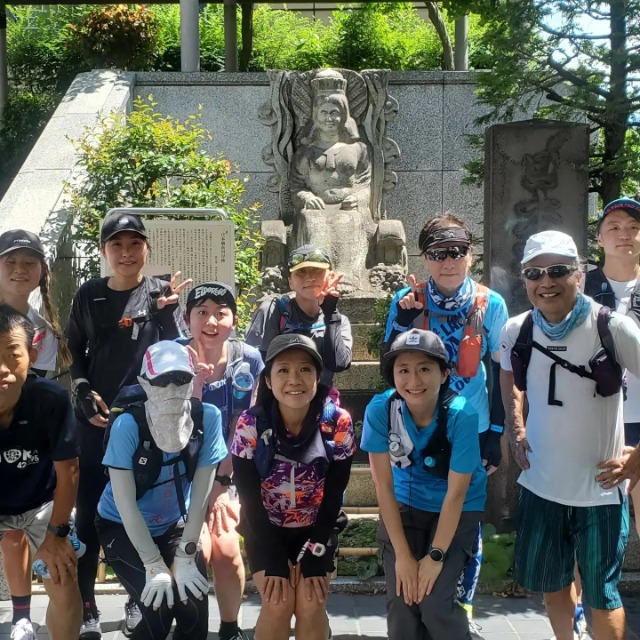 雨天決行　練習会　東京のマラソンコース体験ウォーク　約10　21　30　42キロ　時速3～4キロ　3000円